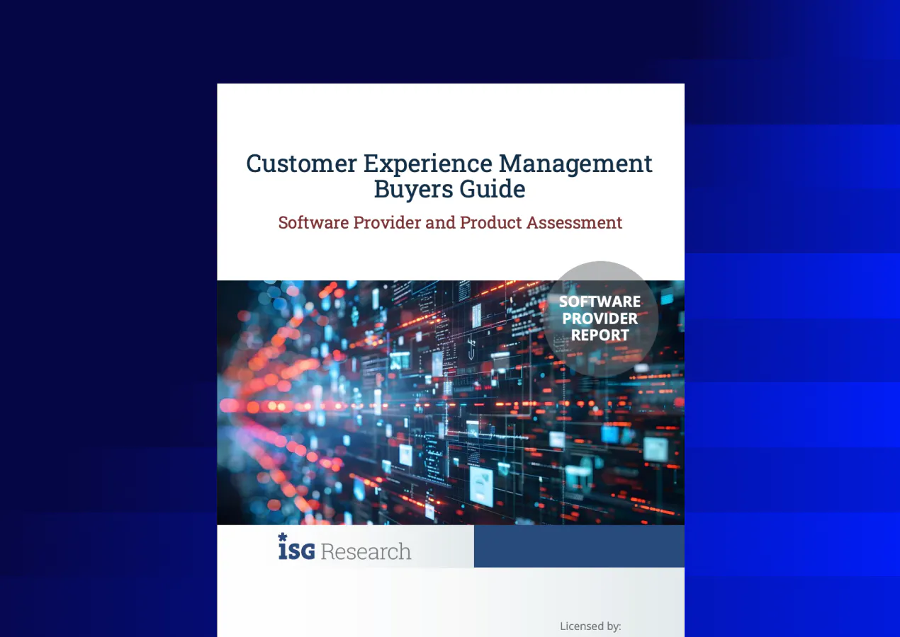 Customer Experience Management Buyers Guide thumbnail
