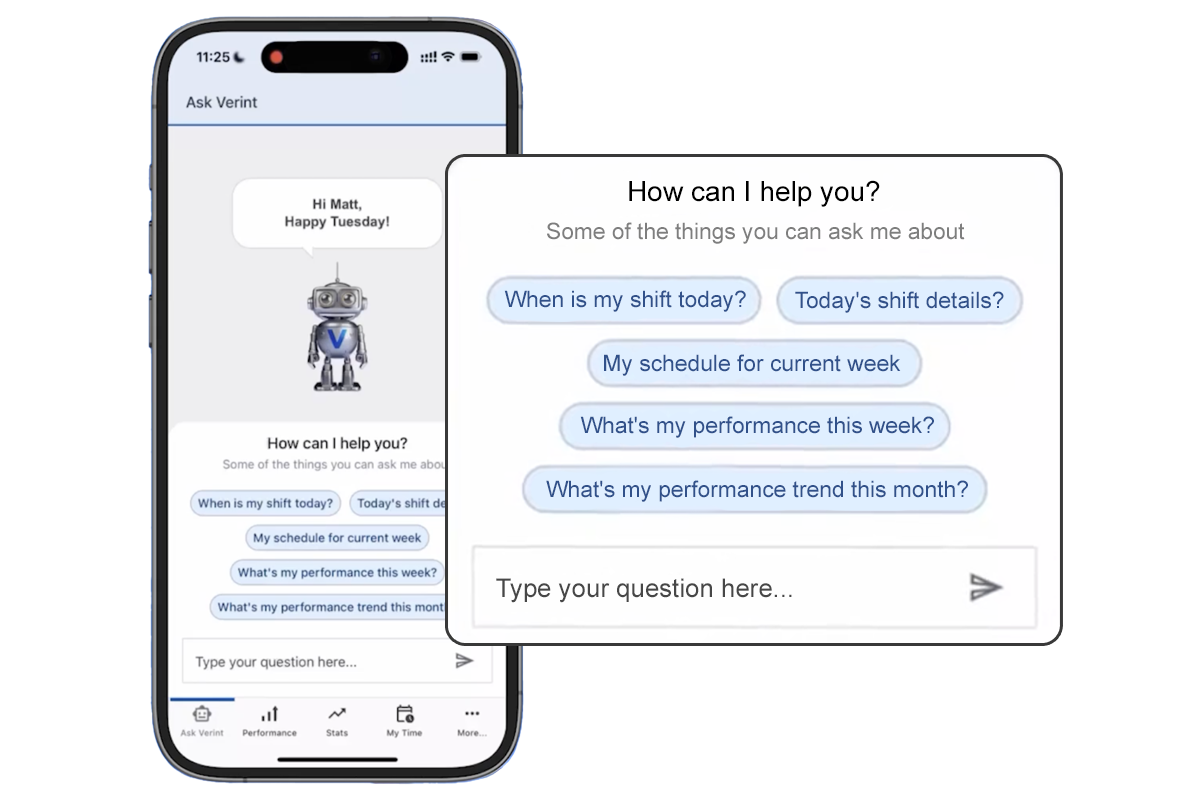 verint mobile application screenshot thumbnail