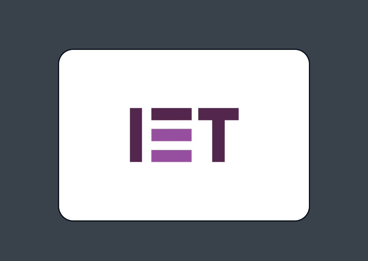 Logotipo do IET