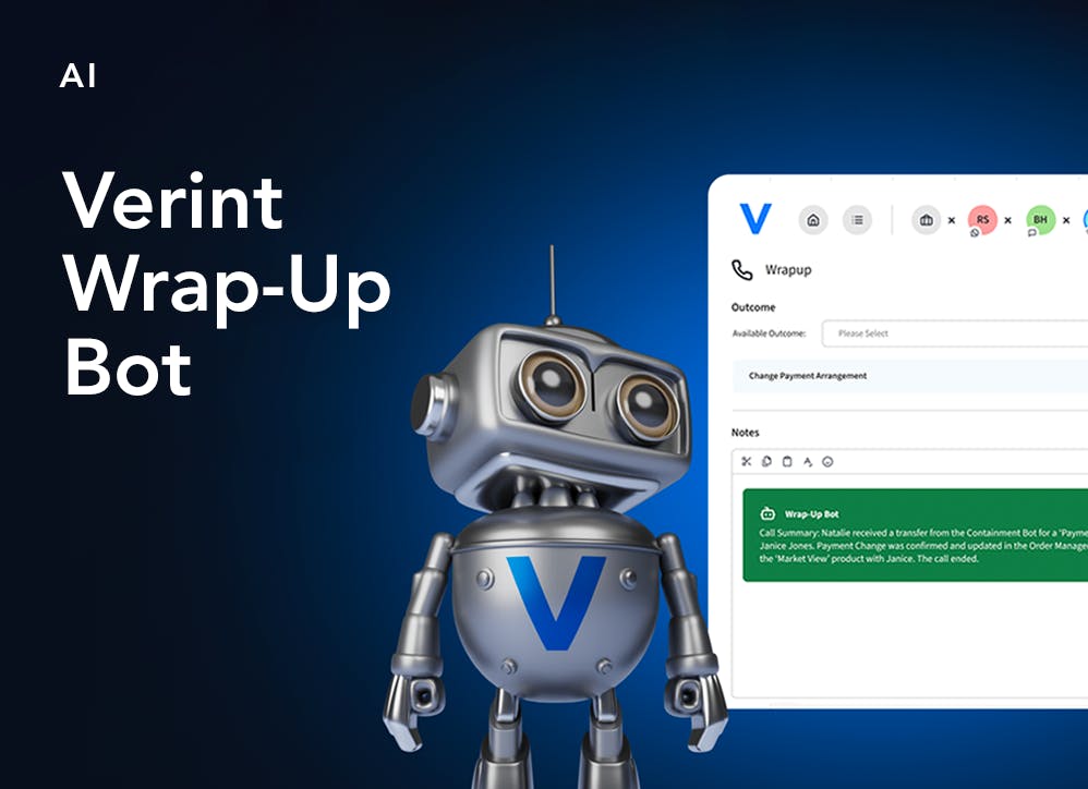 Verint Wrap Up Bot