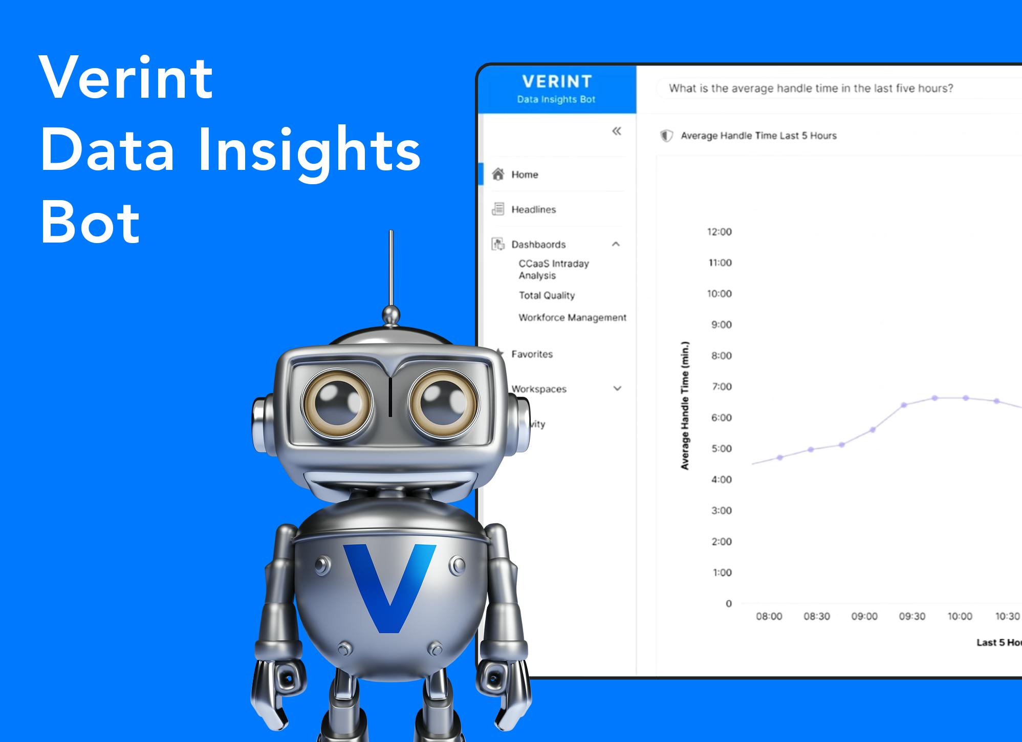 miniatura do bot de insights de dados da verint