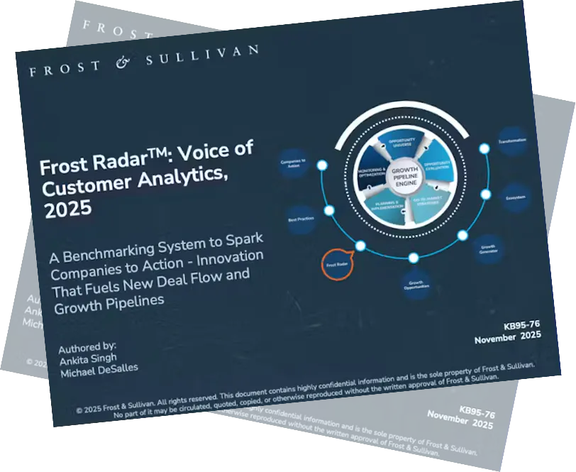 Frost Radar Voice of Customer Analytics report thumbnail