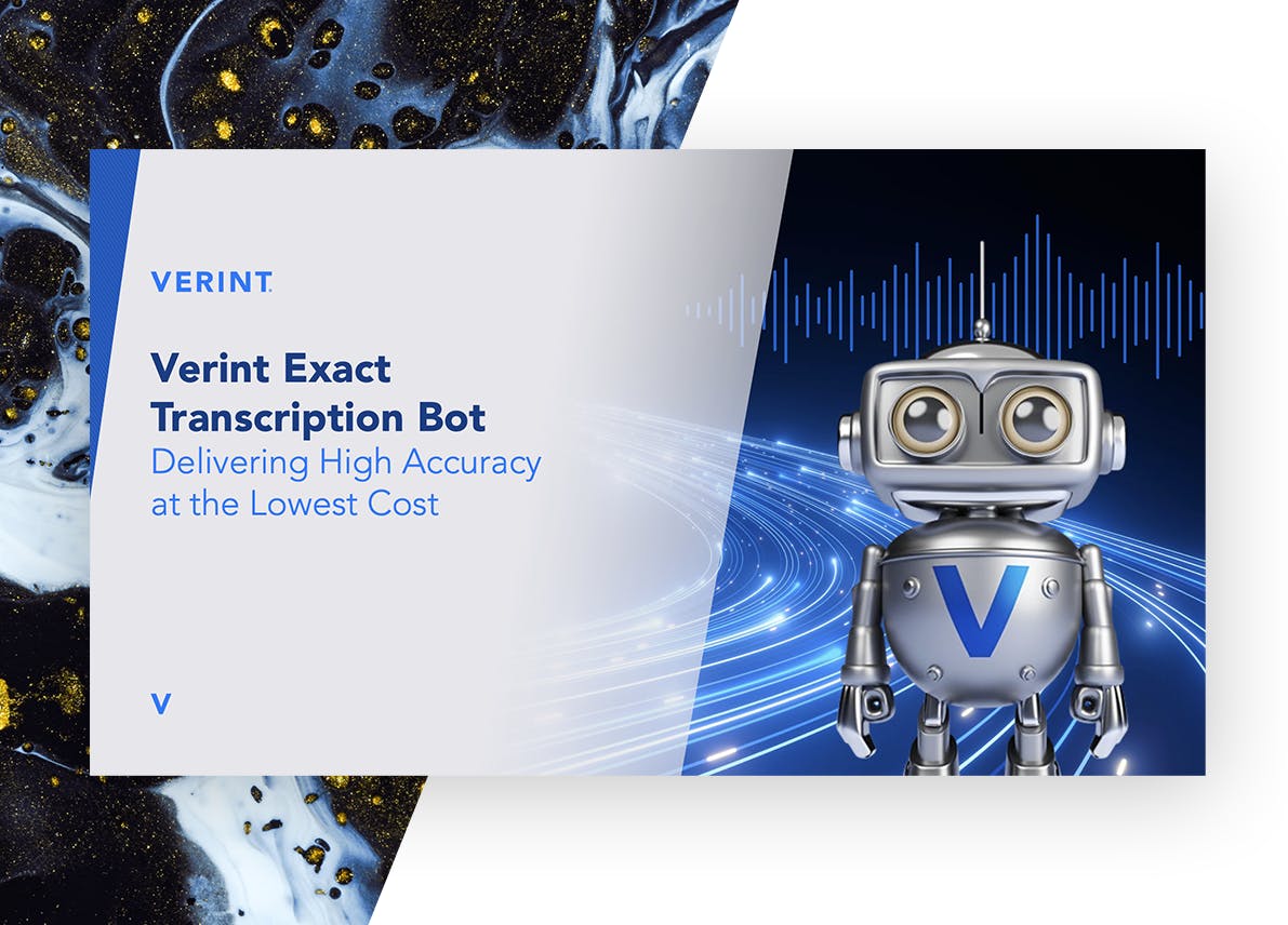 graphic depicting exact transcription bot