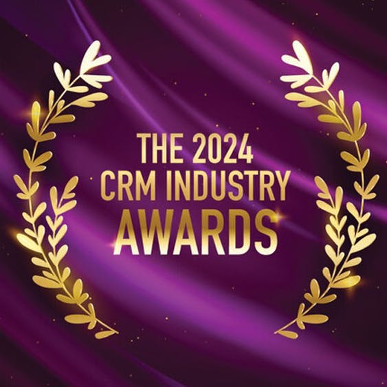 the 2024 CRM Industry Awards logo