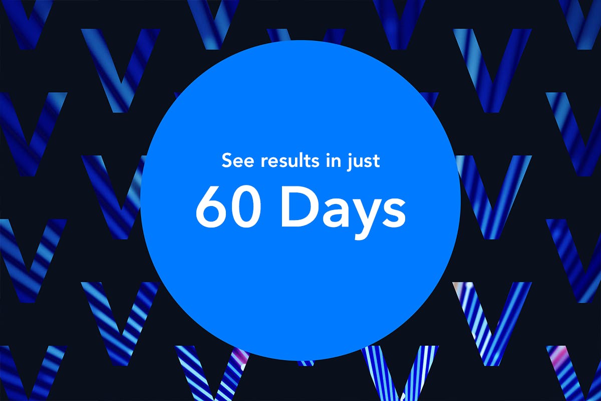 in 60 Tagen Ergebnisse mit Verint Bots Grafik