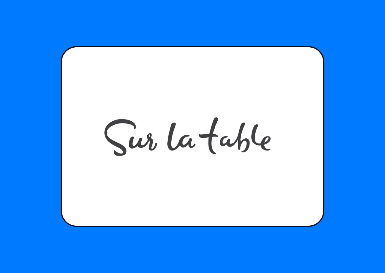 sur la table logo