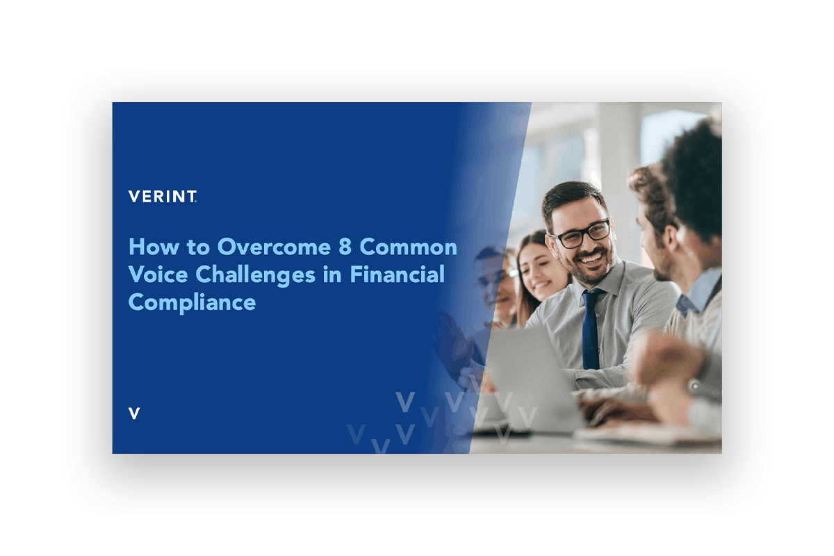 overcome 8 voice challenges for financial compliance thumbnail