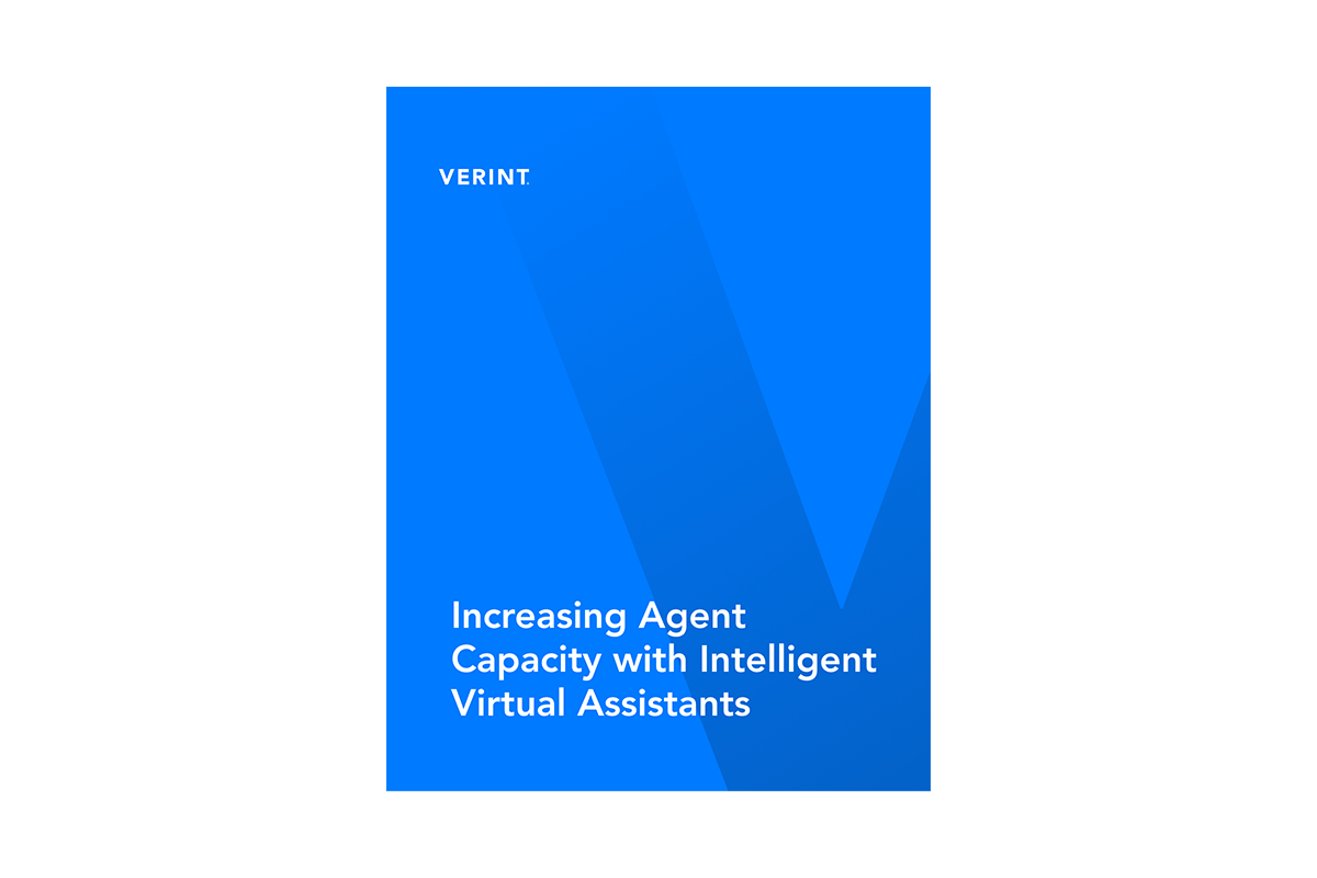 Steigerung der Agentenkapazität mit intelligenten virtuellen Assistenten Berichtstitel
