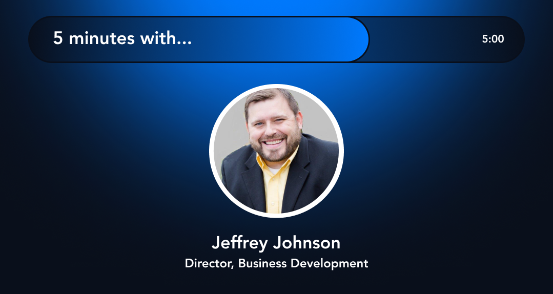 Jeff Johnson "five minutes with" image