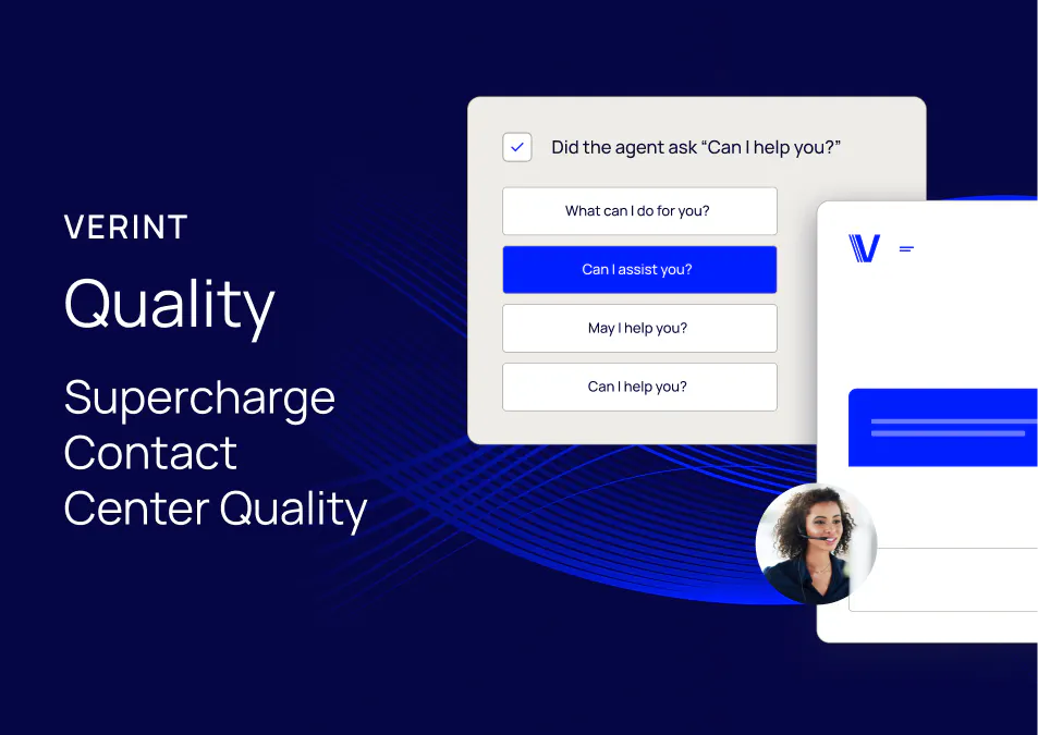 Verint Quality product video thumbnail
