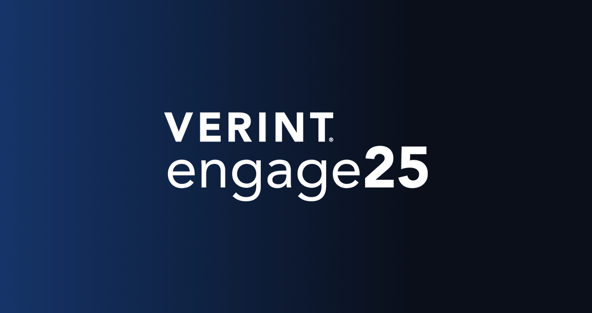 Verint engage25 logo