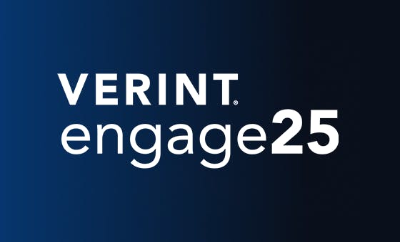 Verint engage25 logo
