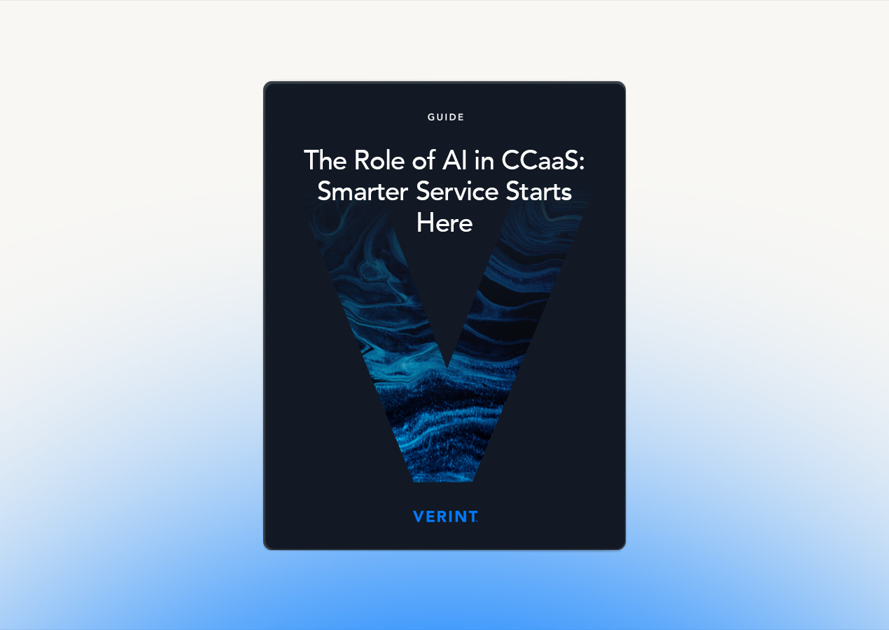 AI in CCaaS | Unlocking Smarter, Scalable CX