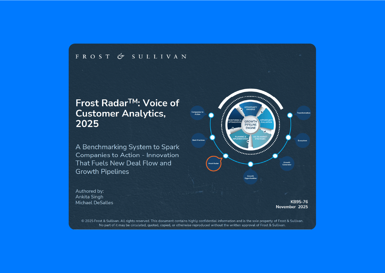 Voice of Customer Analytics Verint