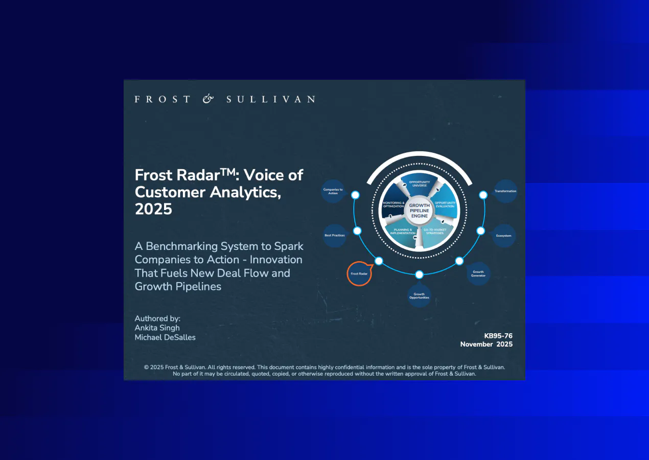 Frost Radar VOC analytics 2025 report thumbnail
