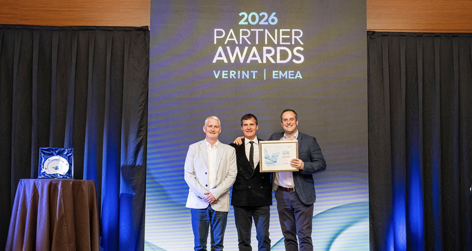 2026 Partner Awards Verint EMEA winners