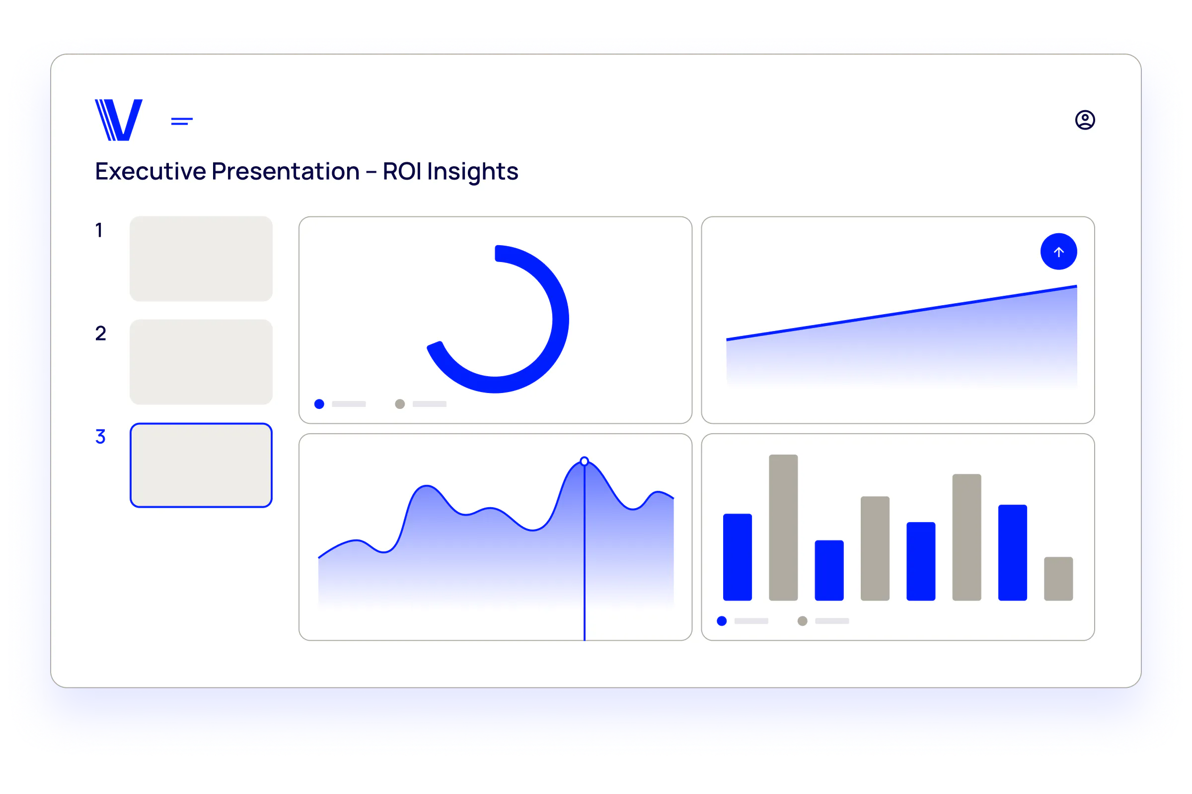 Create executive presentations in minutes