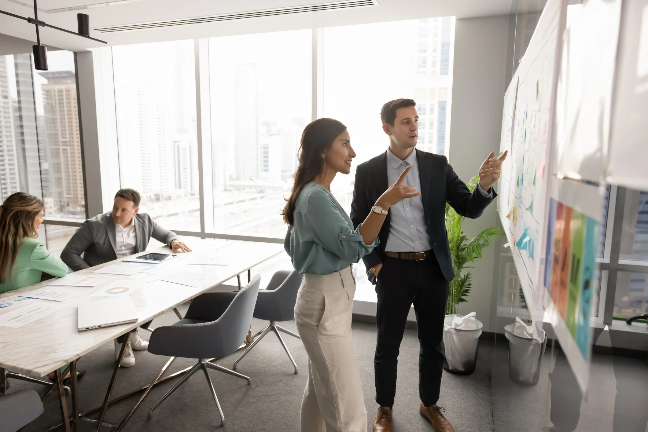 Contact center leaders analyzing conversational ai for enterprise