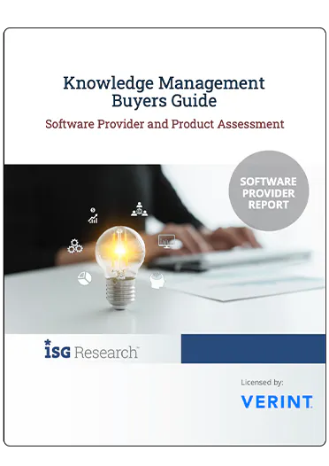 Knowledge Management 买家指南封面