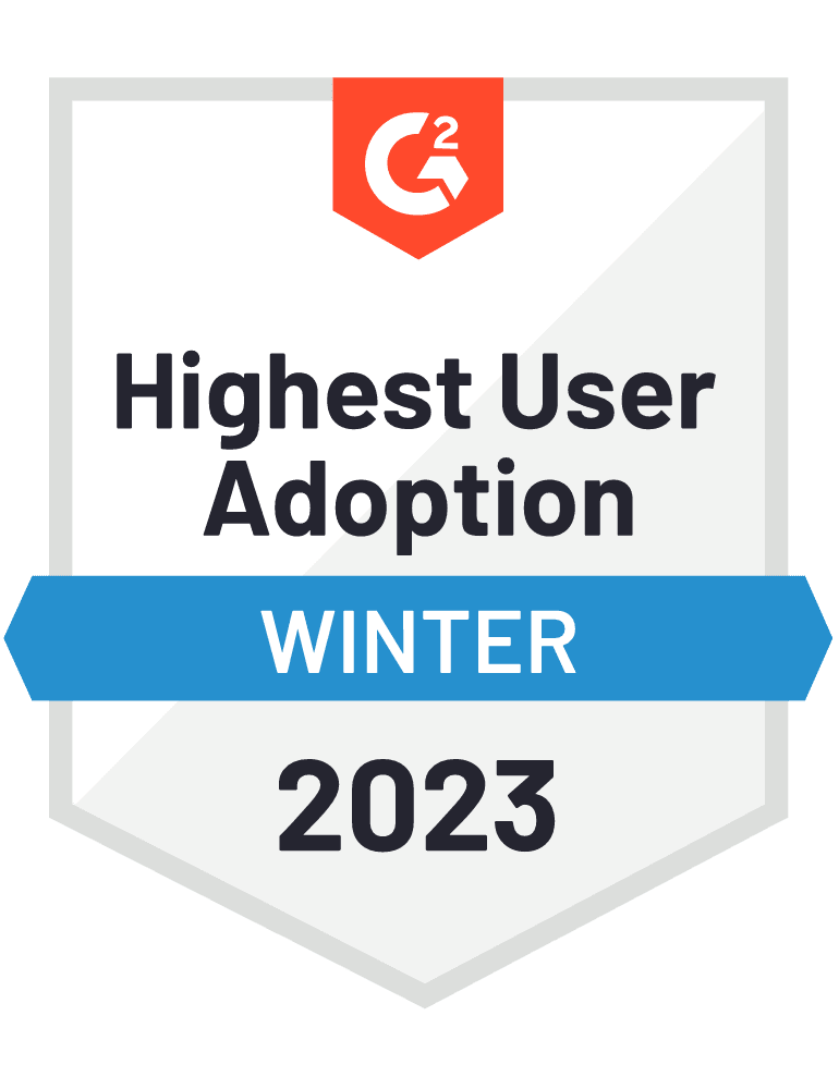 Verint has the highest user adoption in Enterprise Messaging on G2 - Winter 2023