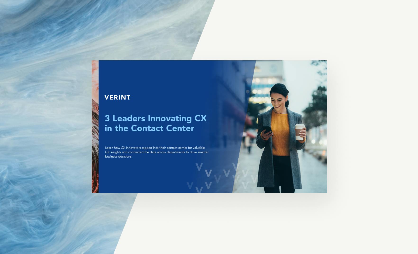 3 Leiders die CX in het contactcenter innoveren ebook omslag