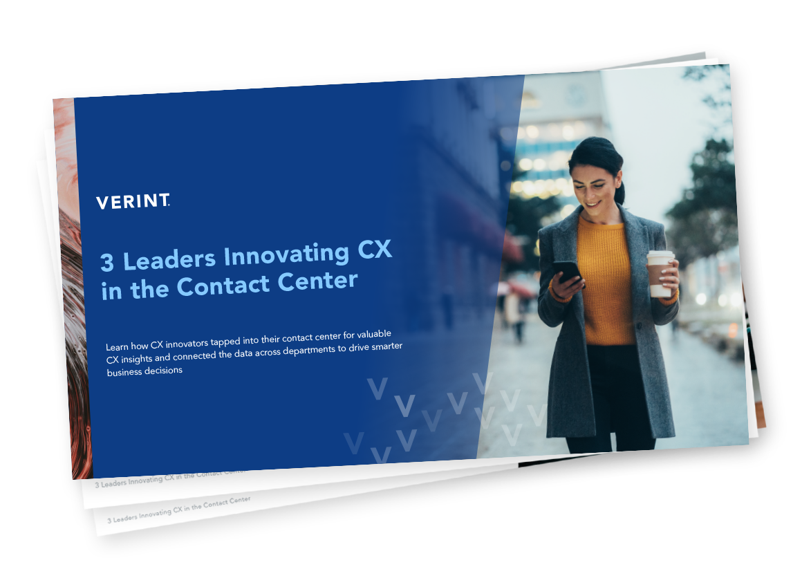 3 Leaders Innovating CX in the Contact Center