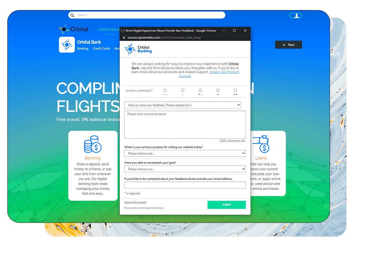 Verint Experience Management Screenshot
