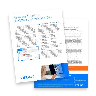 real time coaching graphic